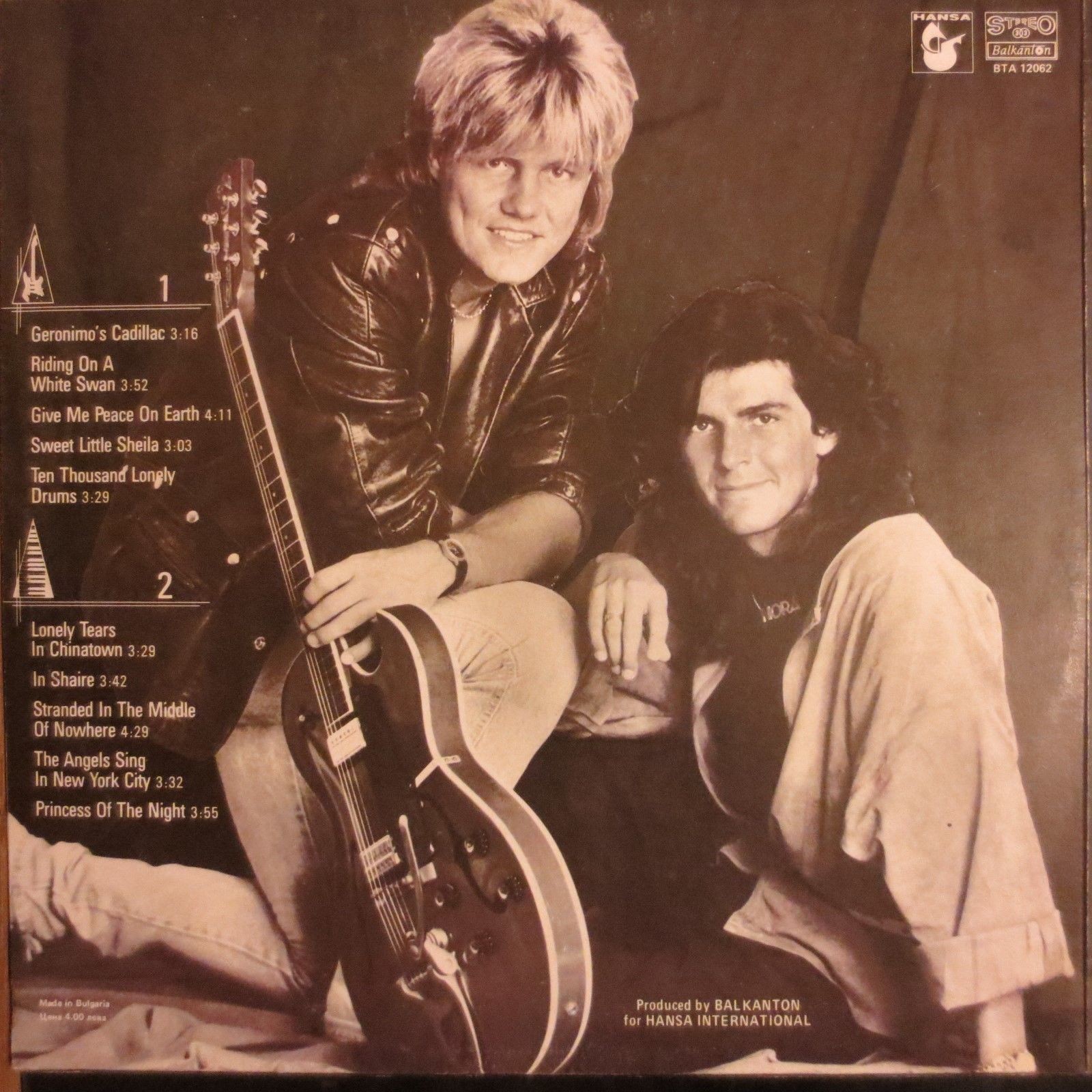 Modern Talking. «In The Middle Of Nowhere» (The 4-th Album)
