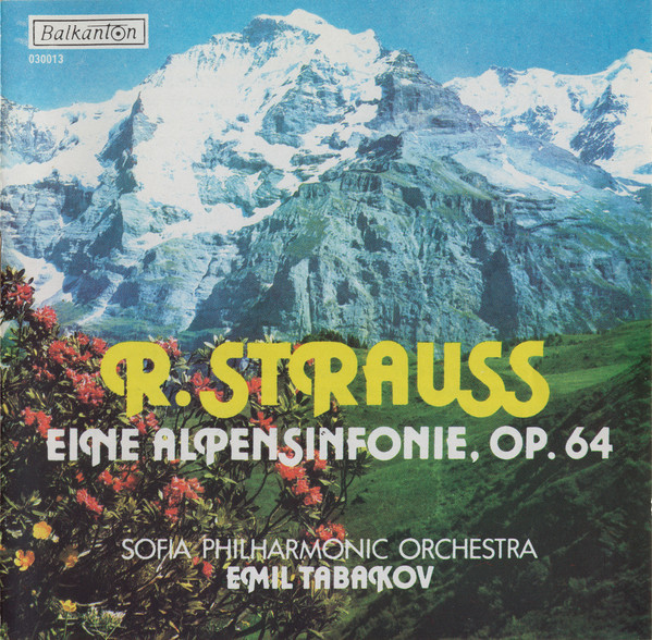 R. STRAUSS. Eine Alpensinfonie, op. 64