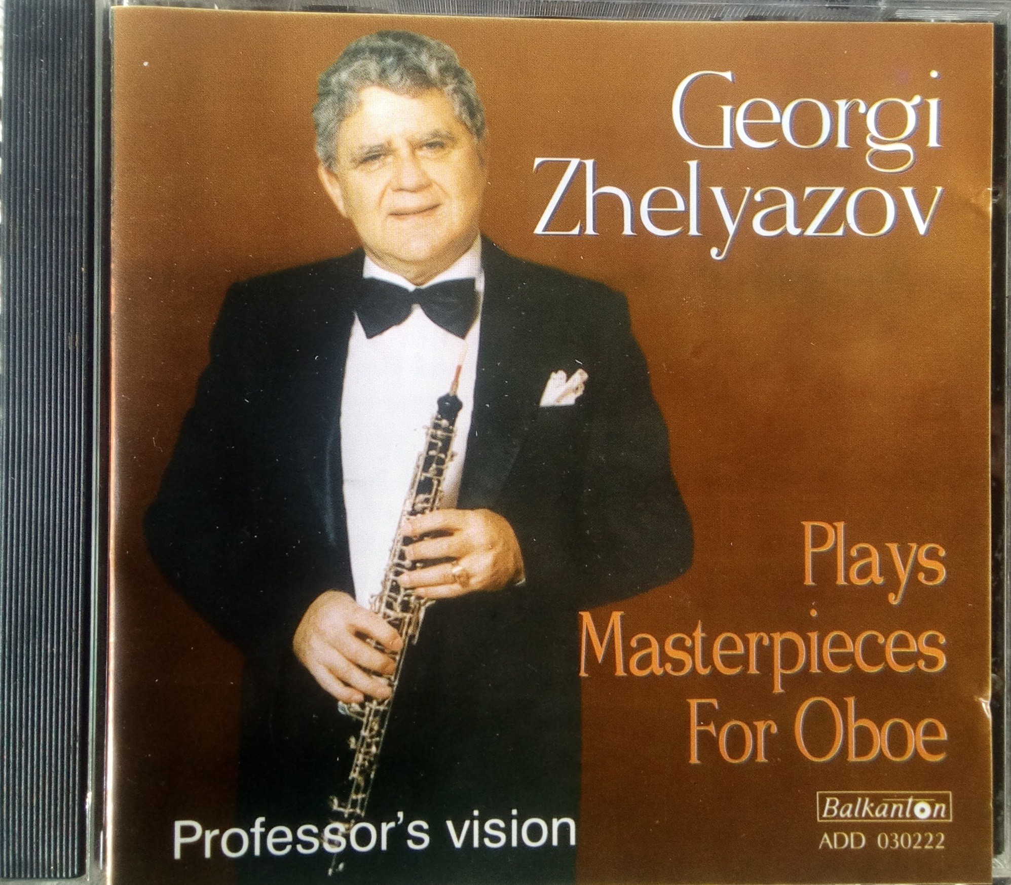 Georgi Zhelyazov plays materpieces for oboe. "Professor's vision"