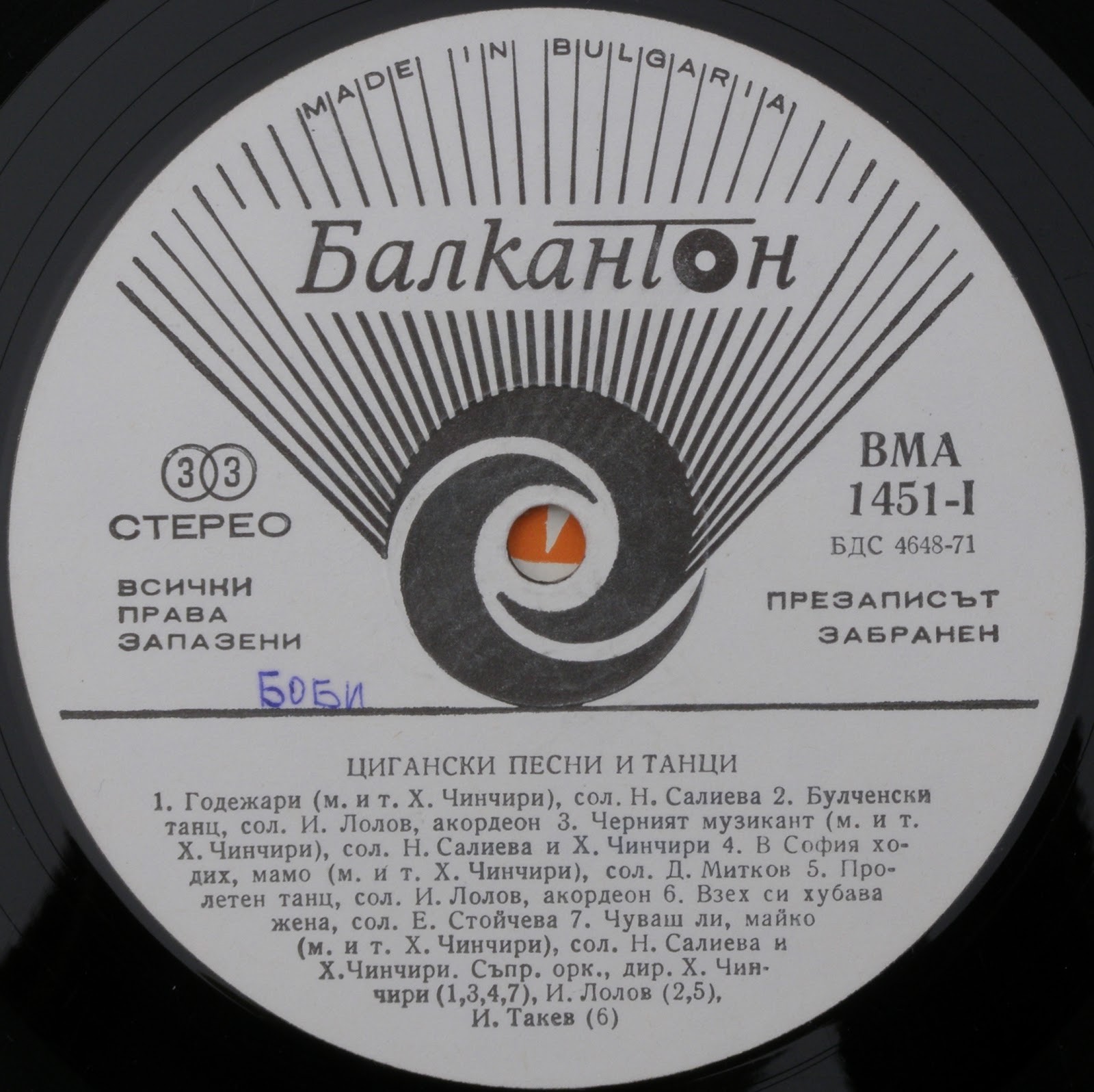 Цигански песни и танци