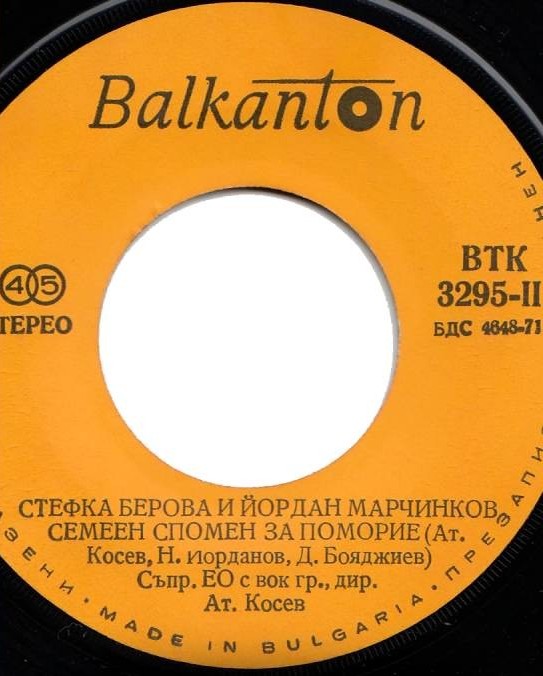 Стефка Берова и Йордан Марчинков