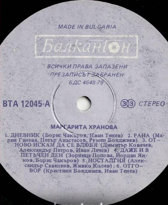 Маргарита Хранова