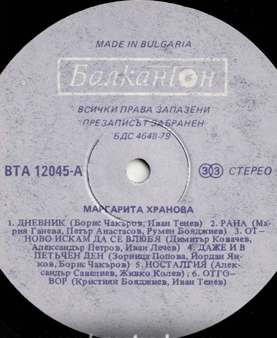 Маргарита Хранова