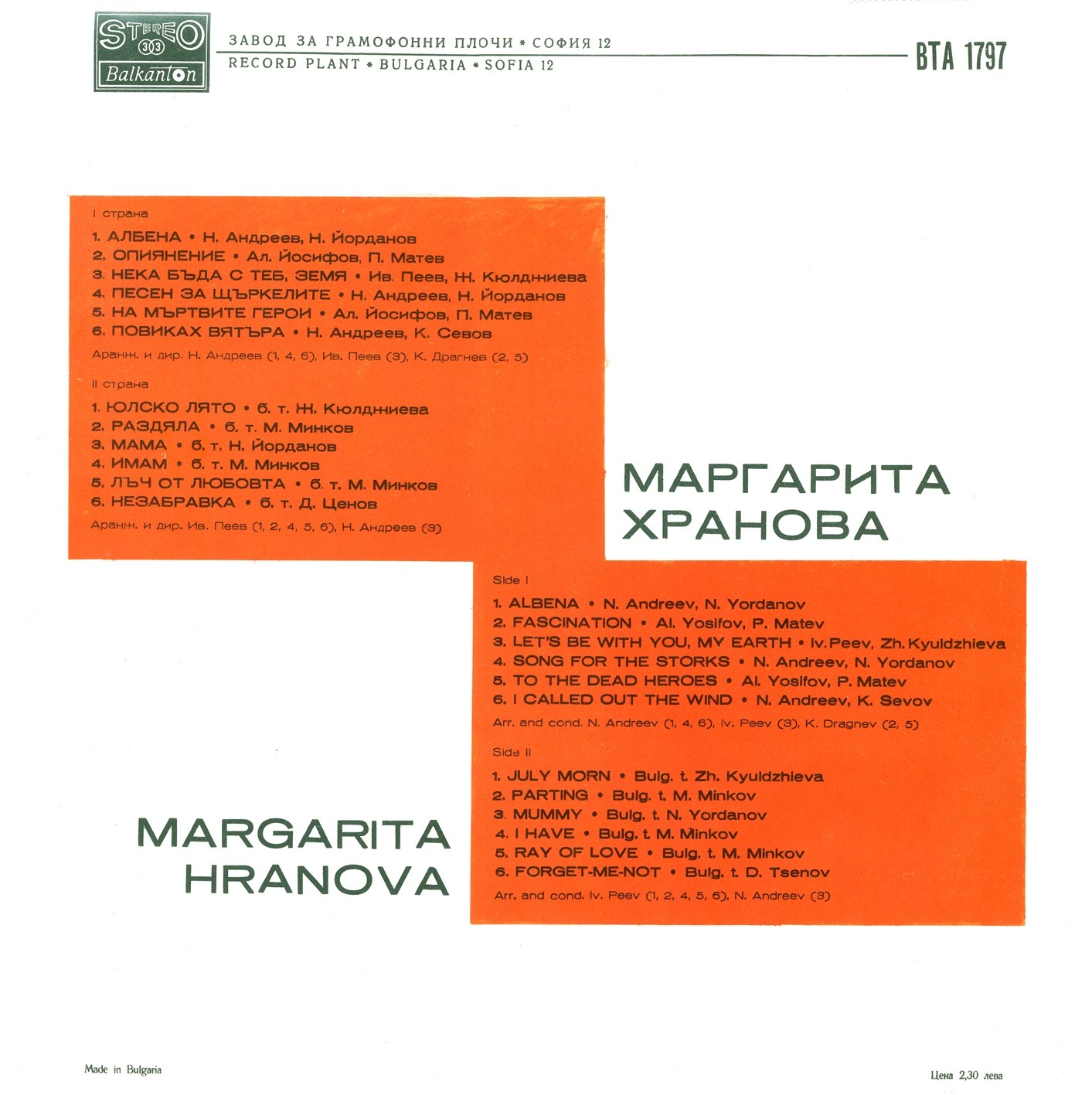 Маргарита ХРАНОВА