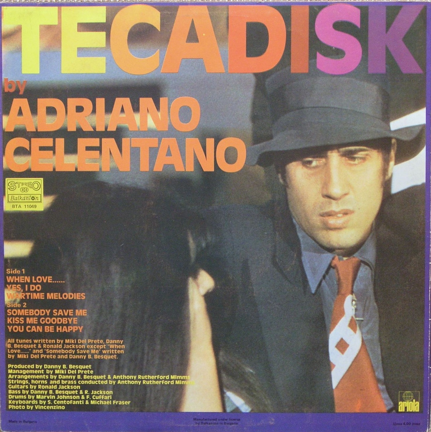 Adriano Celentano. Tecadisk