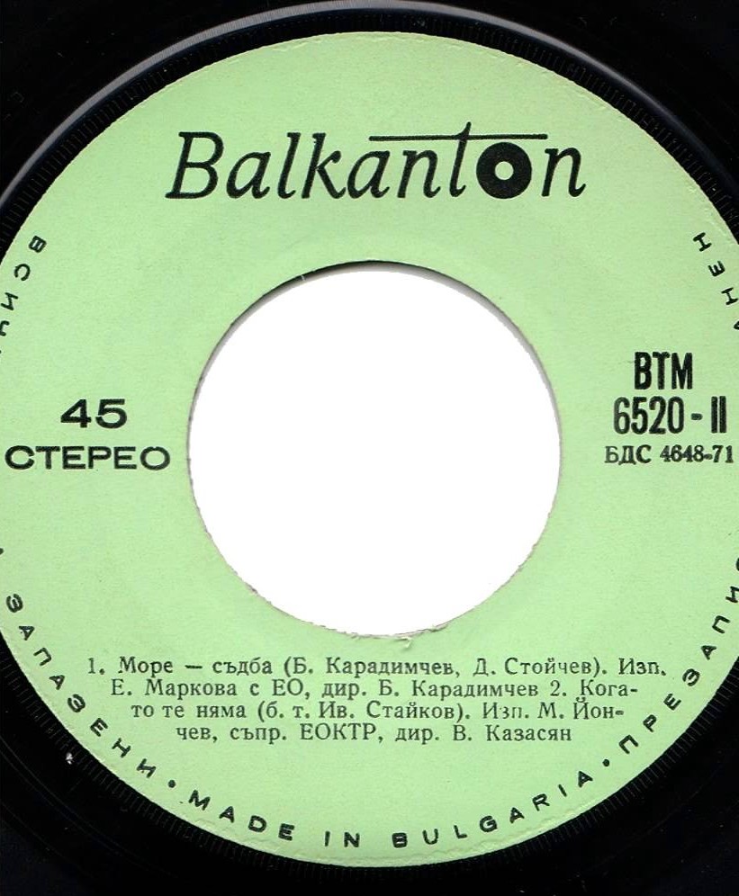 Петър Чернев, Светла Стоева, Емилия Маркова, Михаил Йончев