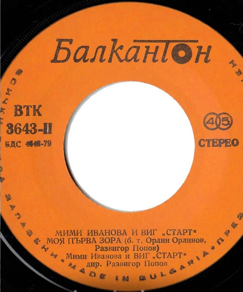 Мими ИВАНОВА и "Старт"