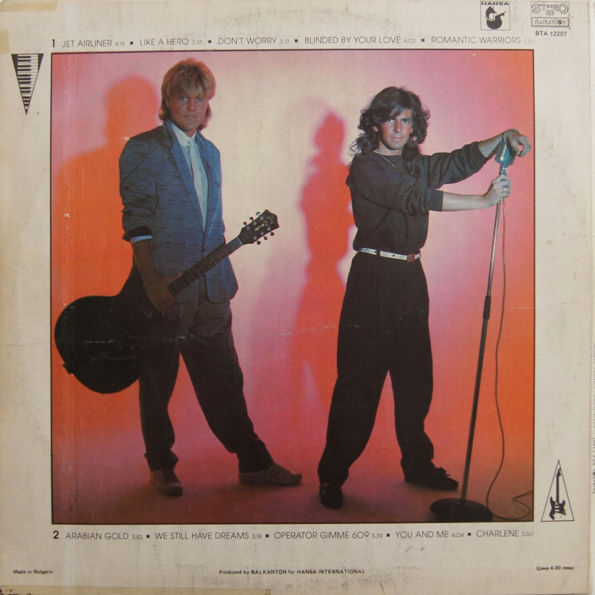 MODERN TALKING. Romantic Warriors (5th album)