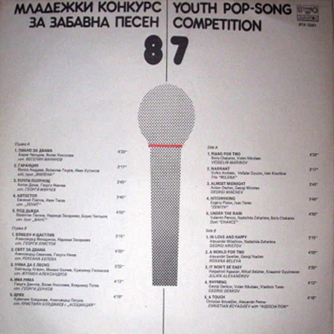 Младежки конкурс за забавна песен '87