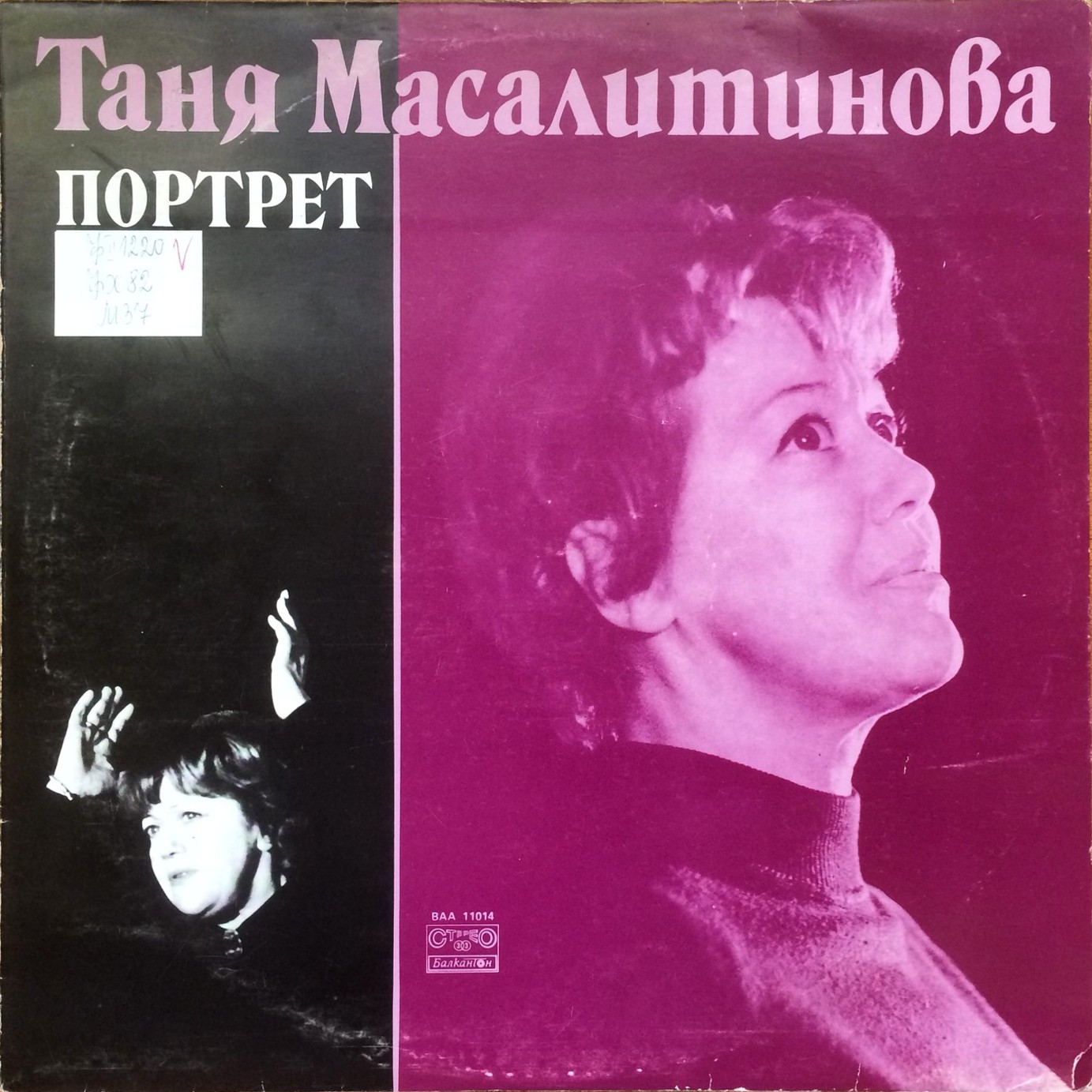 Таня Масалитинова. Портрет