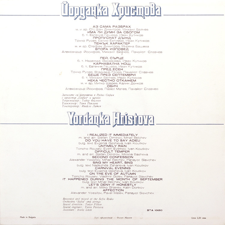 Йорданка ХРИСТОВА