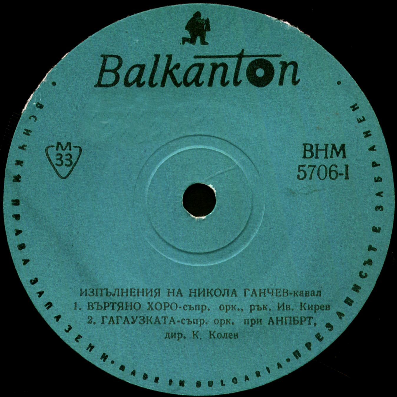 Изпълнения на Никола Ганчев - кавал