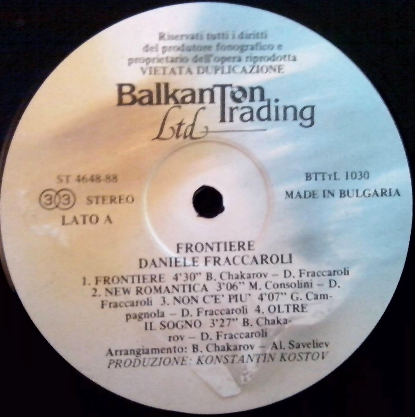 Frontiere. Daniele Fraccaroli