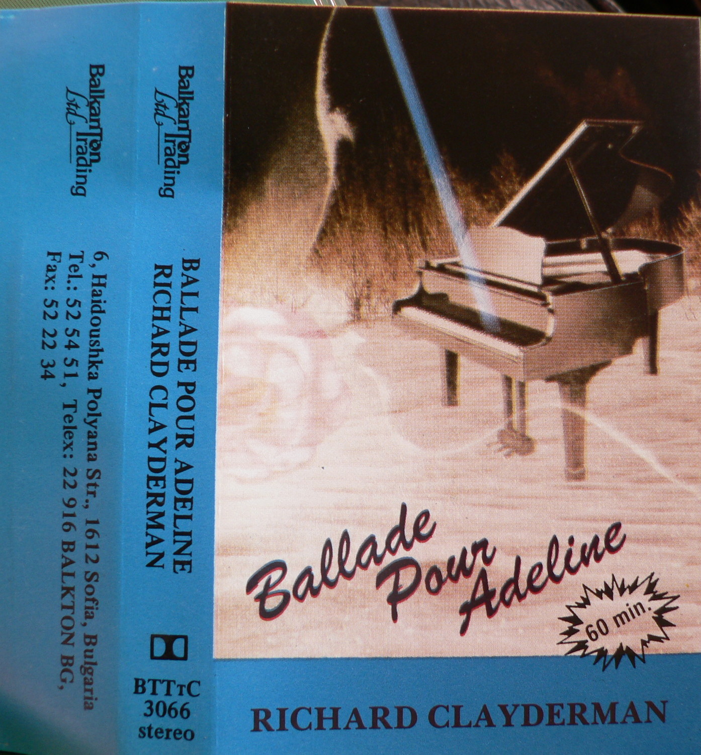 Ballade pour Adeline. Richard Clayderman - klavier