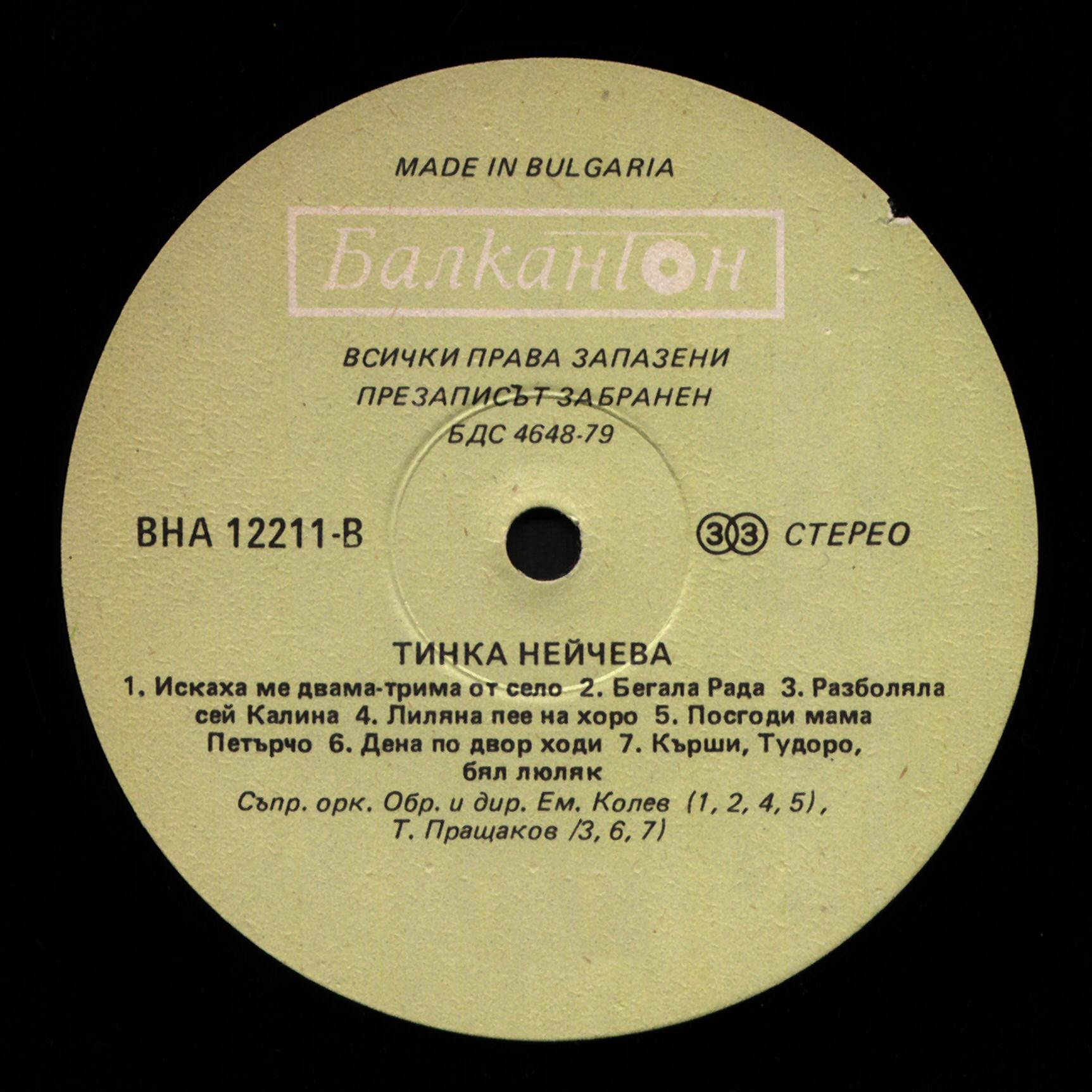 Тинка НЕЙЧЕВА