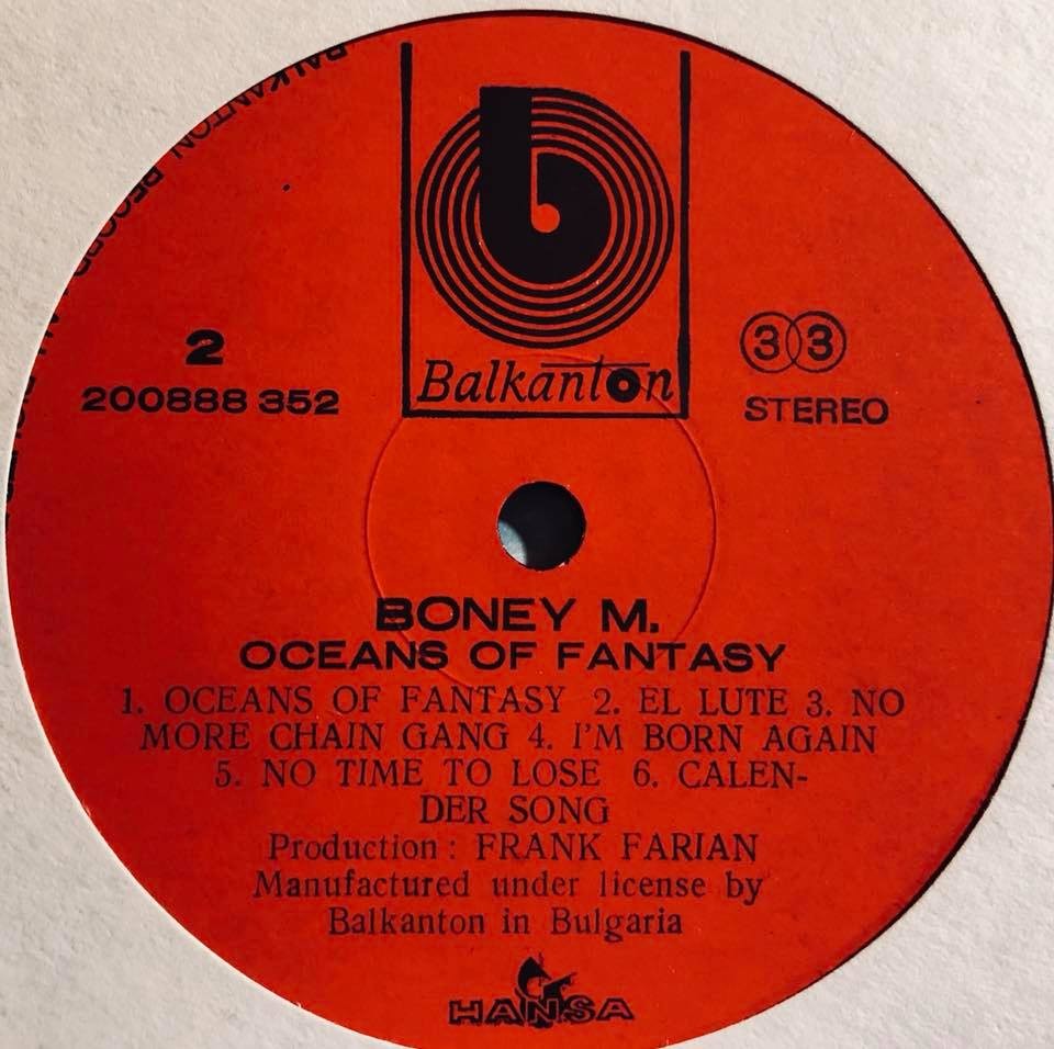 Boney M. Oceans Of Fantasy