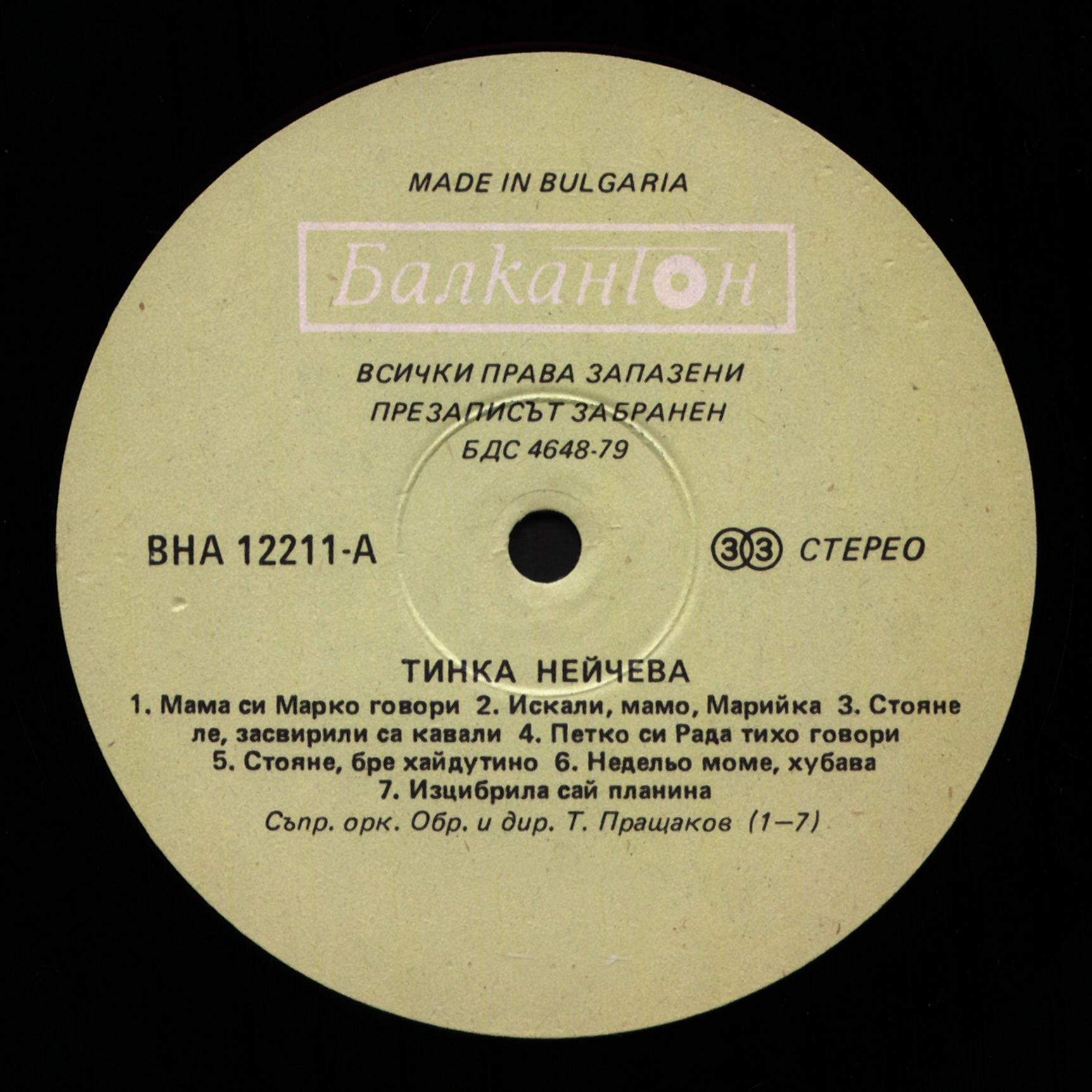 Тинка НЕЙЧЕВА
