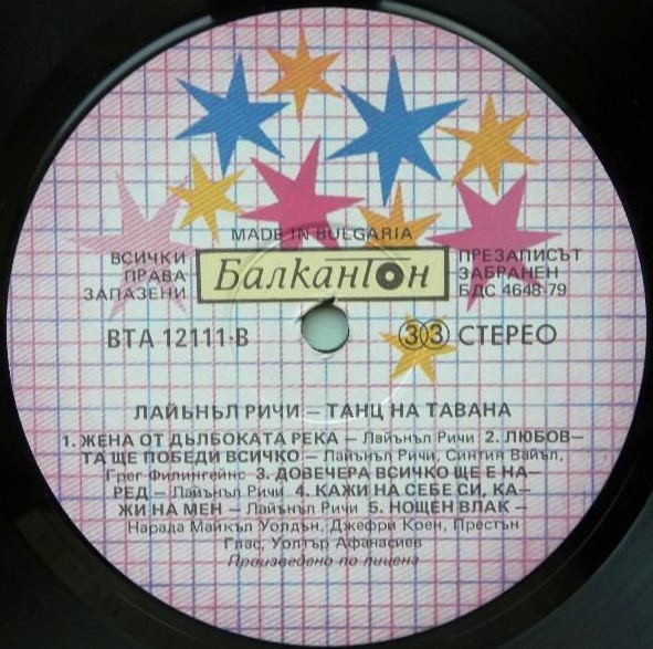 Lionel Richie – Dancing On The Ceiling