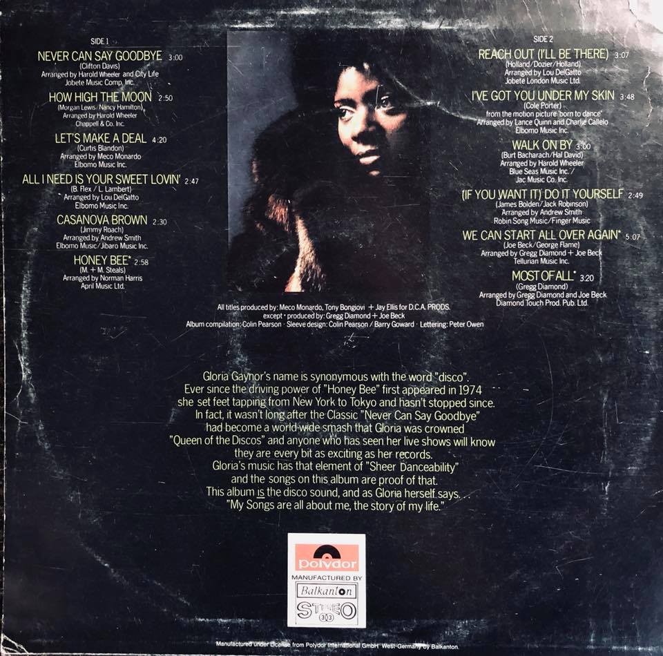 The best of Gloria Gaynor