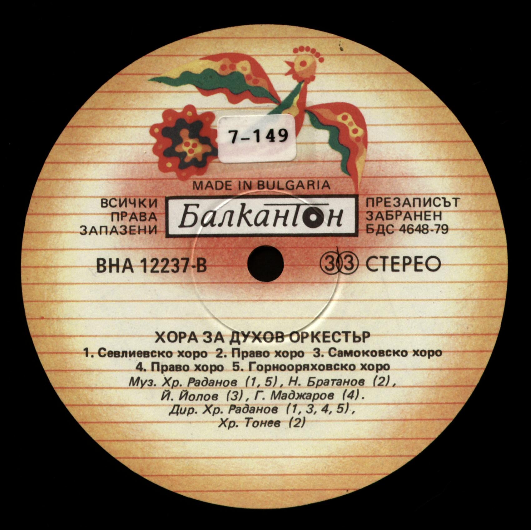 Хора за духов оркестър