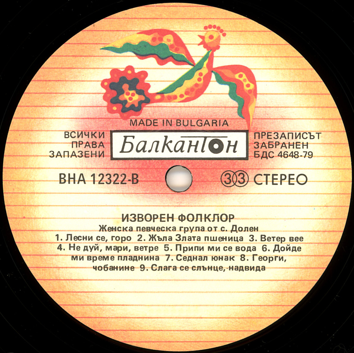 Изворен фолклор от Сатовча и Долен