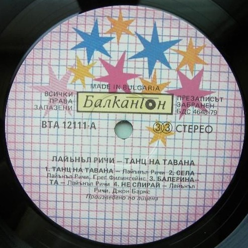 Lionel Richie – Dancing On The Ceiling