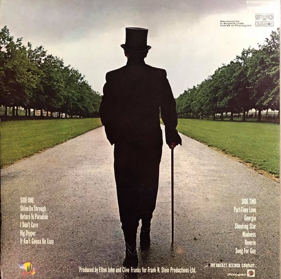 Elton JOHN. A Single Man