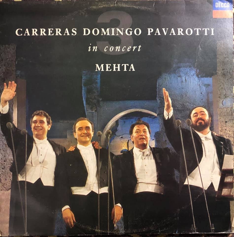 Carreras, Domingo, Pavarotti, Mehta ‎– In Concert