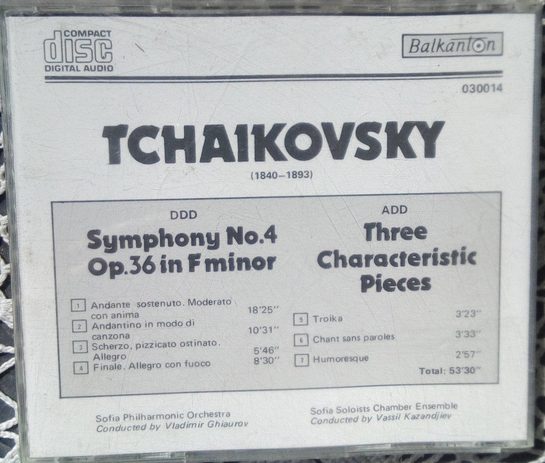 TCHAIKOVSKY