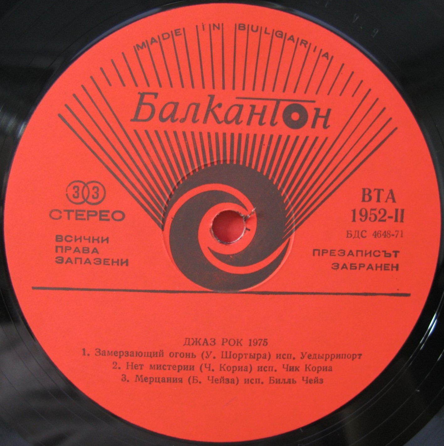 Джаз-панорама. Jazz Rock 1975