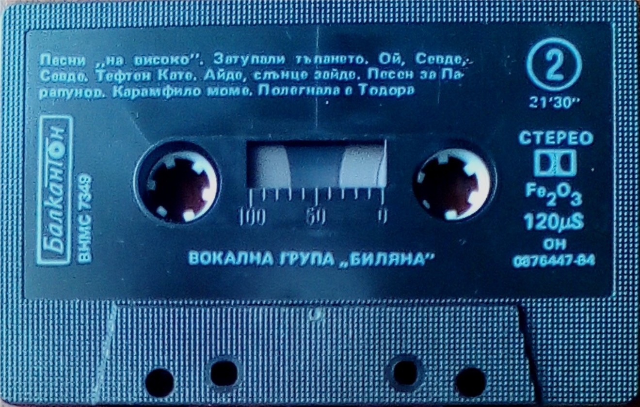 Биляна (вокална фолк група). Рък. Руска Стоименова