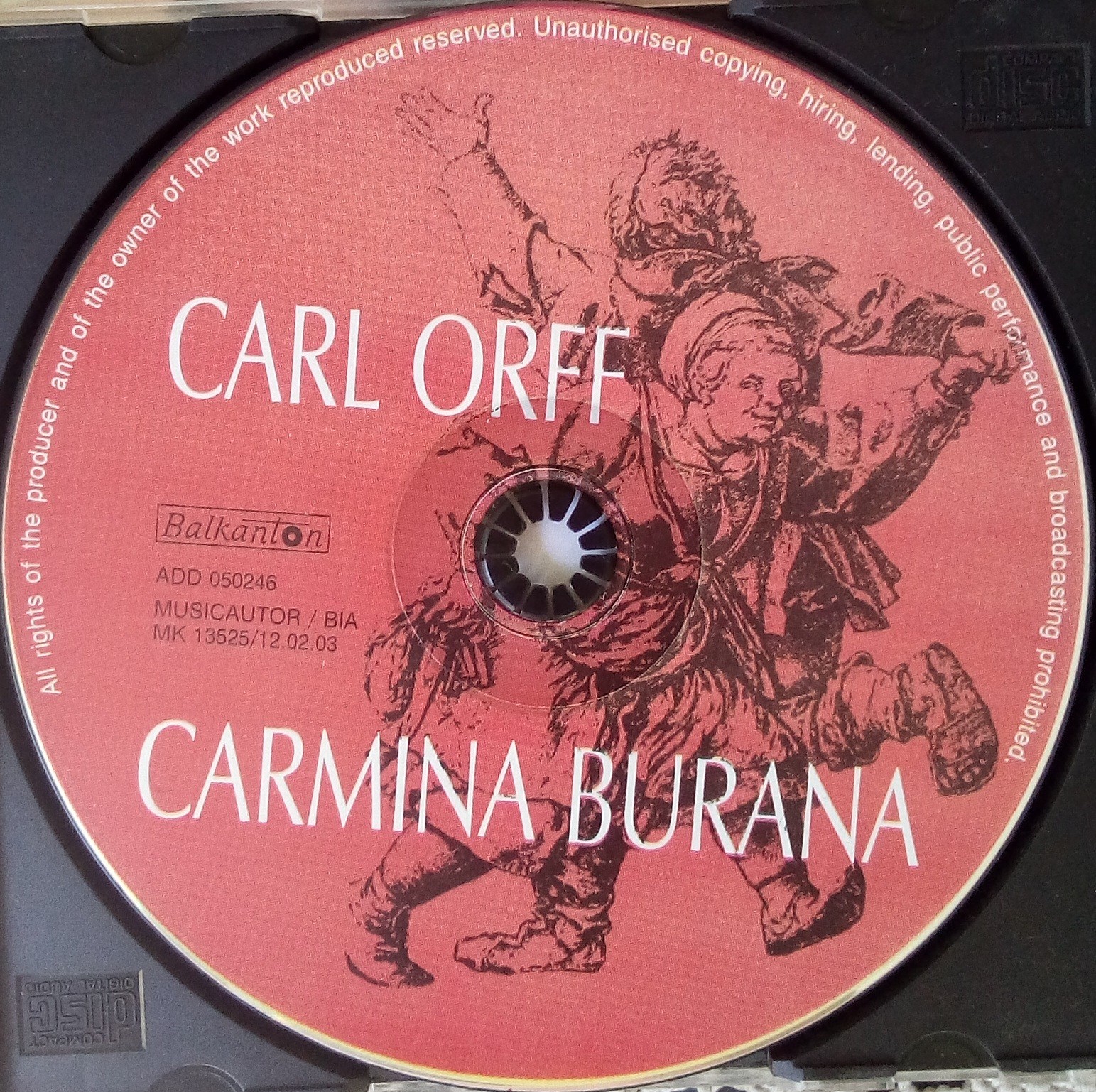 Carmina Burana. Carl Orff