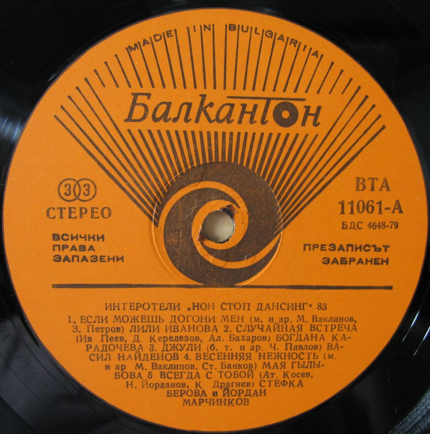Interhotels. Non stop dancing 1983