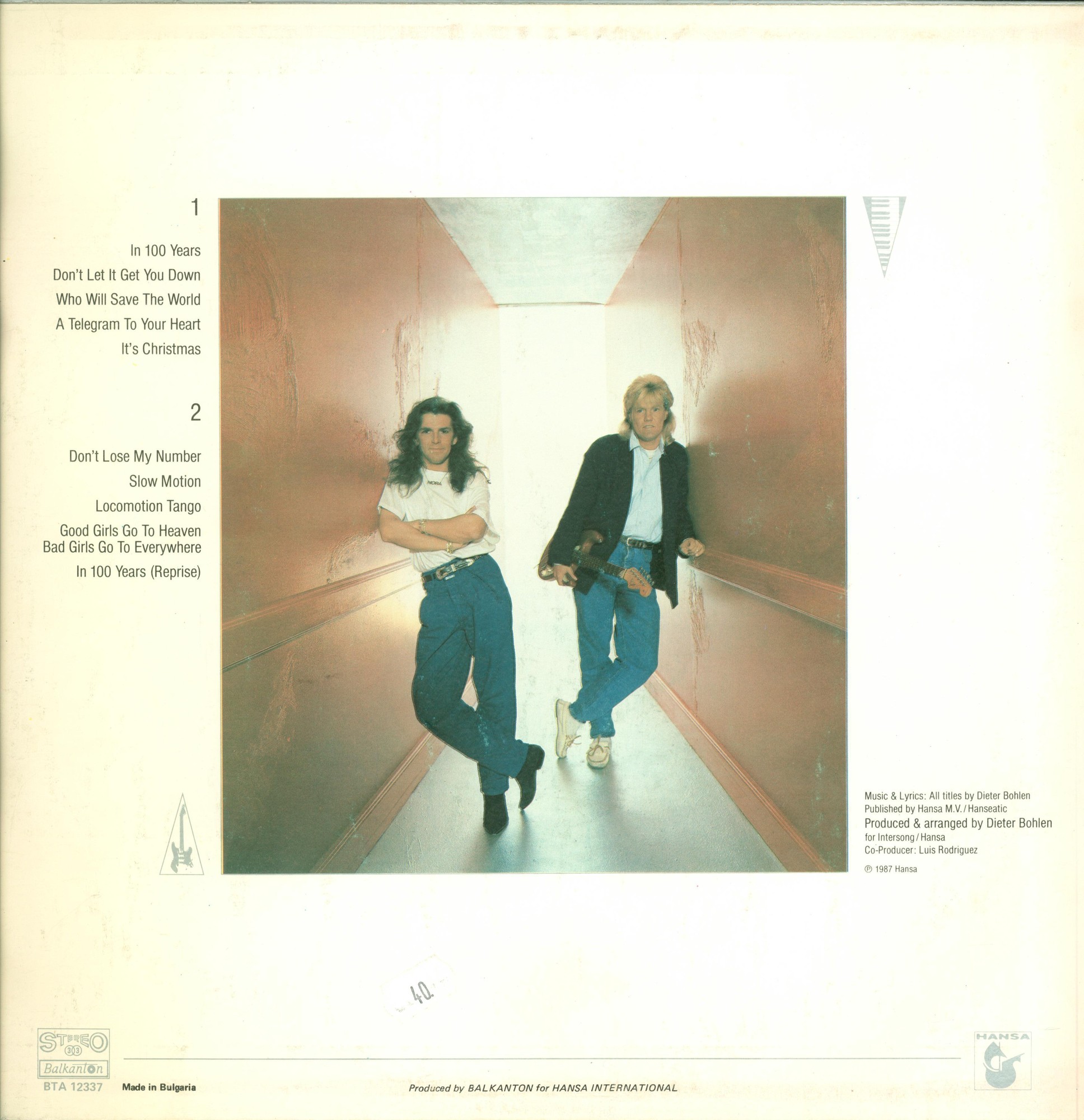Modern Talking. «In The Garden Of Venus» - The 6th Album
