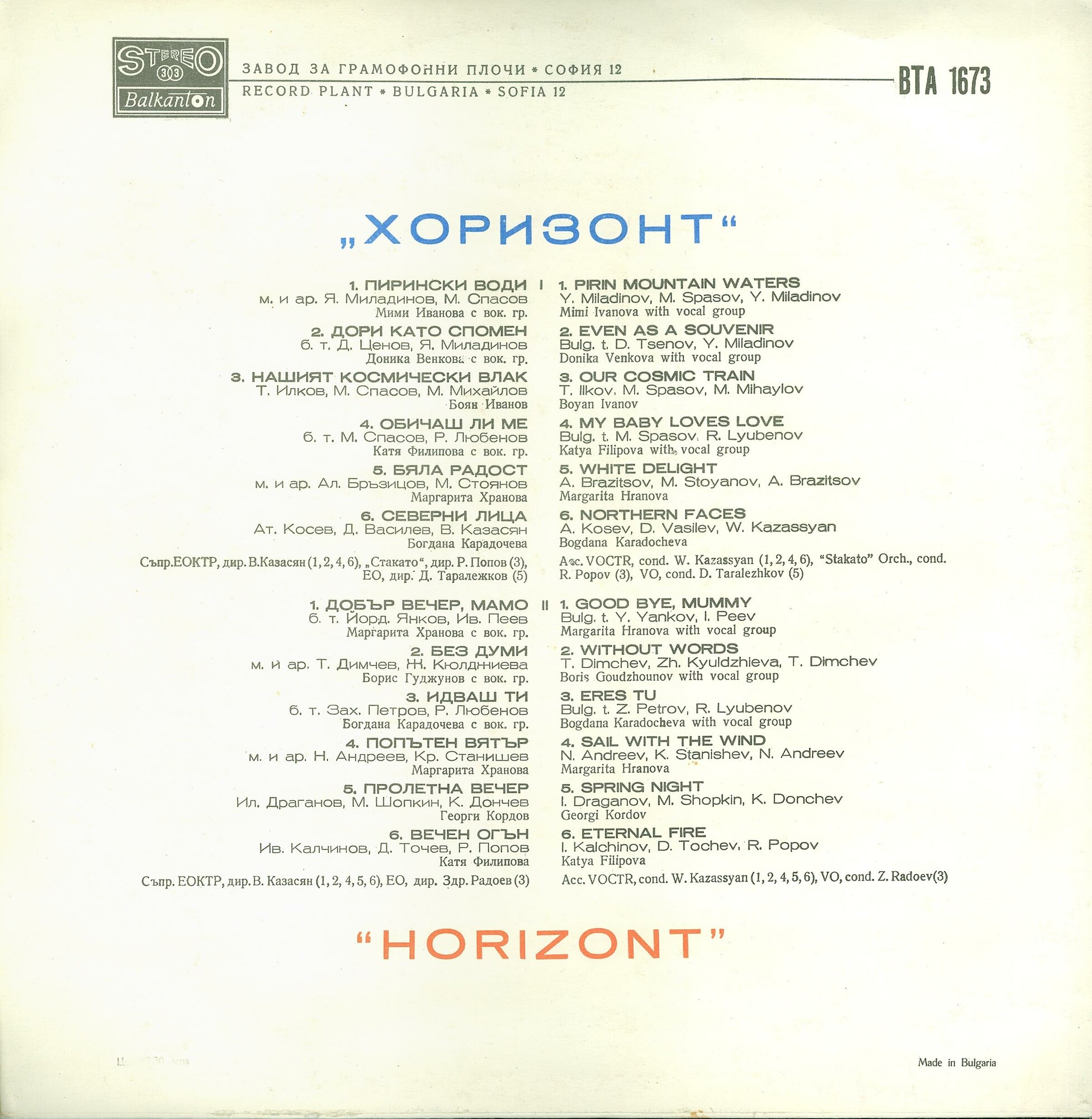 Хоризонт III