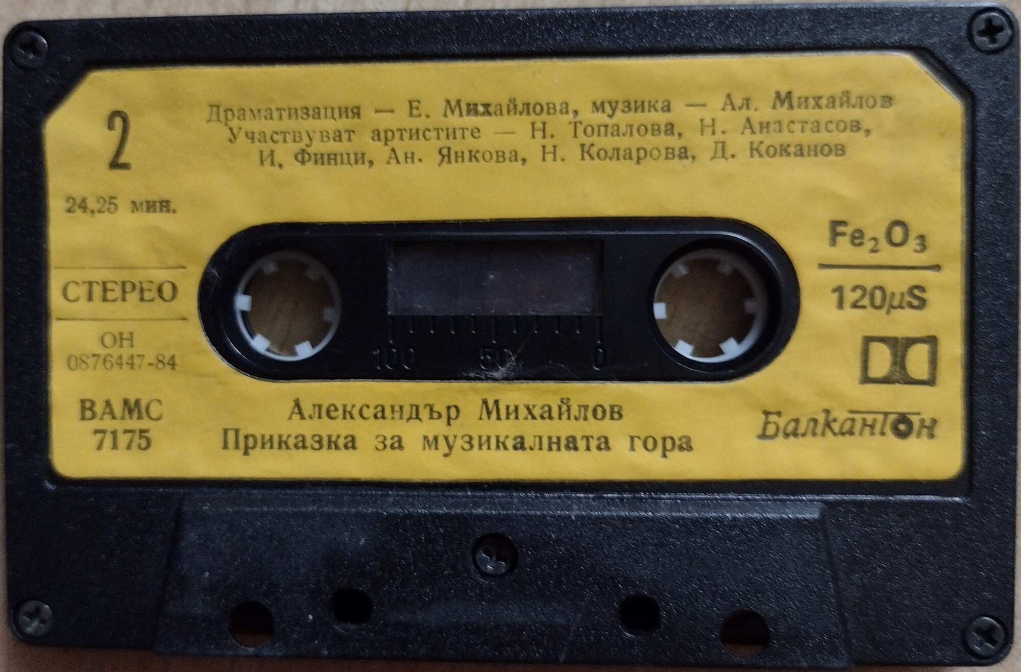 Александър Михайлов. Приказка за музикалната гора, драматизация