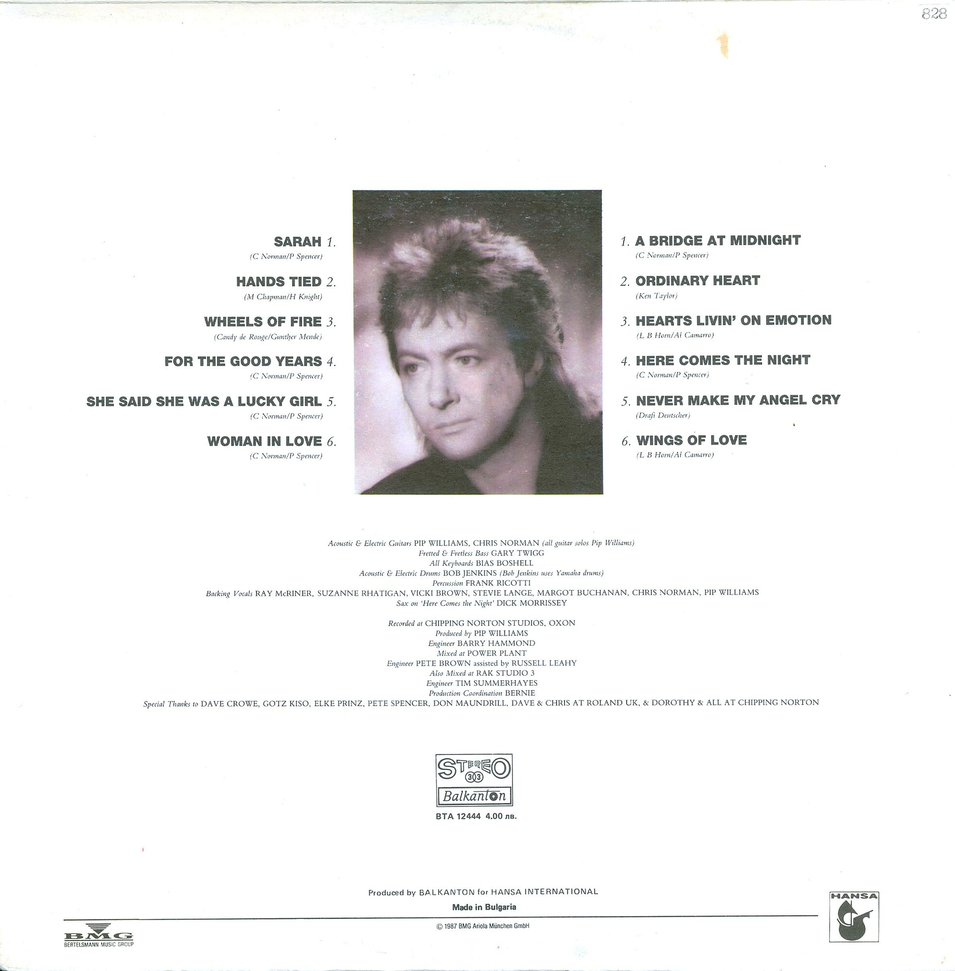 Chris NORMAN. «Different Shades»