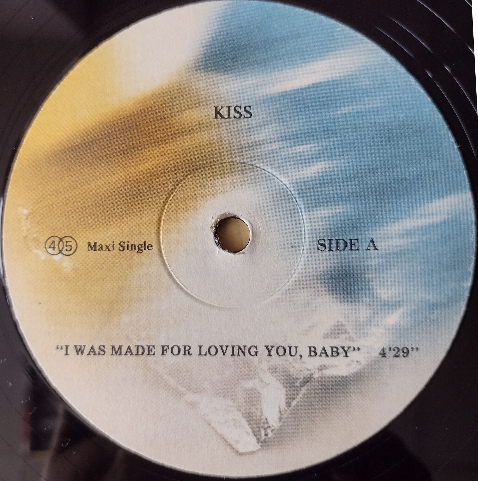 Kiss ‎— I Was Made For Loving You, Baby / Survivor — Eye Of The Tiger